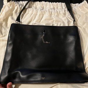 Celine Calfskin Envelope Shoulder Bag